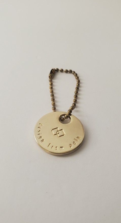 Forever Young bag charm hang tag