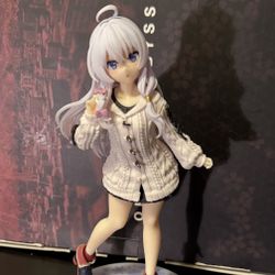 Taito Wandering Witch Coreful Anime Figure Statue Toy Elaina Knit Sweater No Box