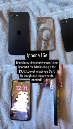 BRAND NEW Iphone 16e