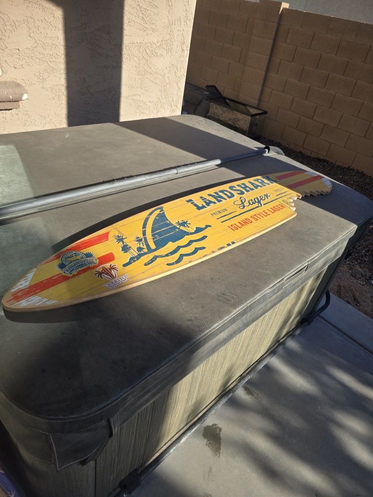 Landshark Lager Beer Sign