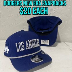 MLB New Era Los Angeles Black 9seventy SnapBack Hats 