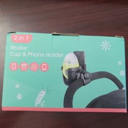 Stroller/Walker/Bicycle Cup & Phone Holder