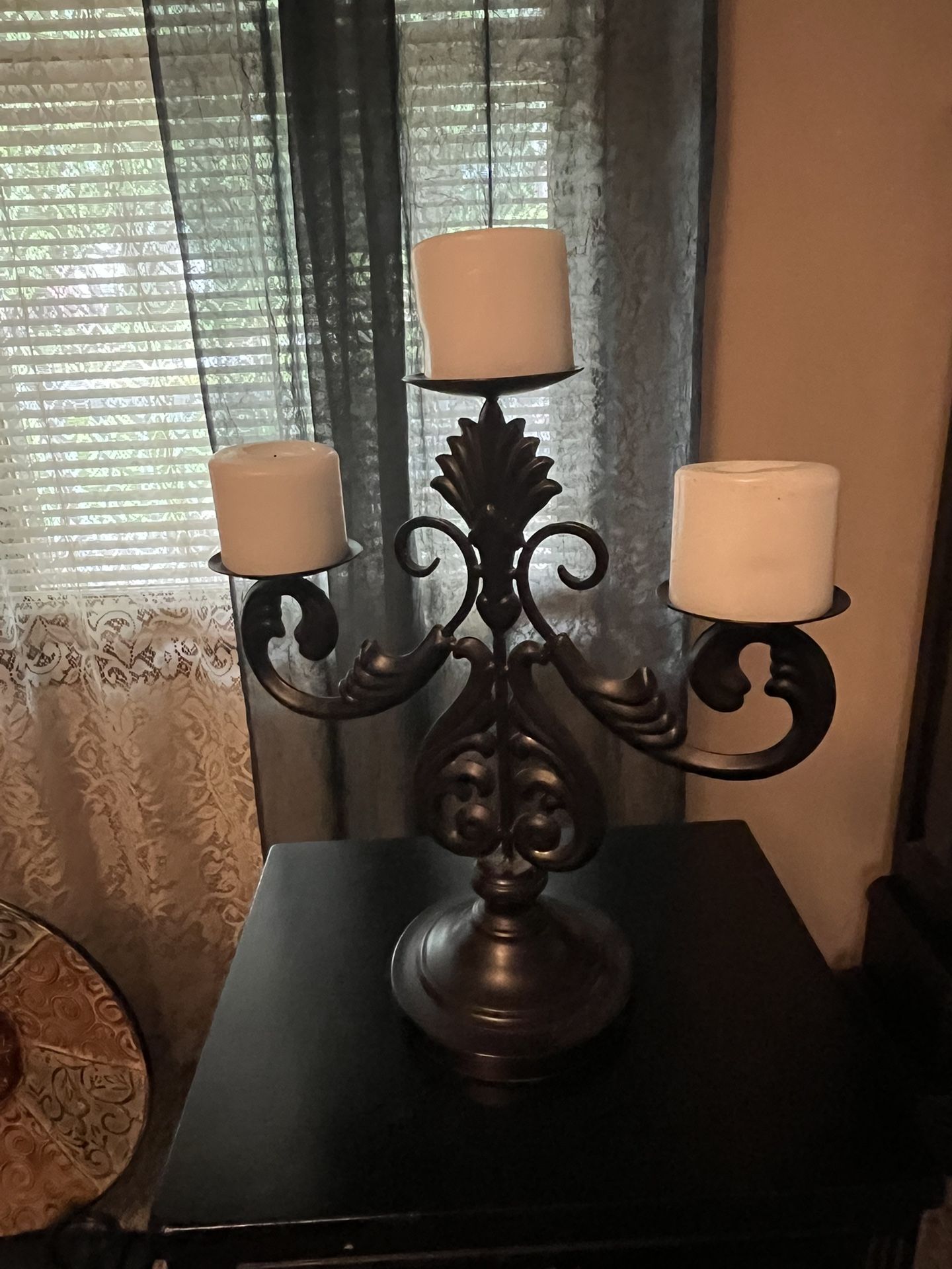 Gorgeous Metal Candle Holder