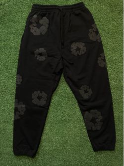 DENIM TEARS PANTS BLACK