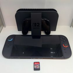 Nintendo Switch 2 & Mario Cart - Like New