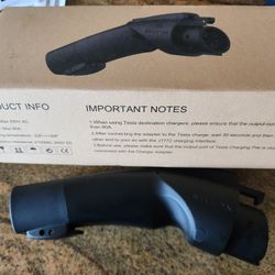 80amp Tesla To J1772 EV Charger Adapter