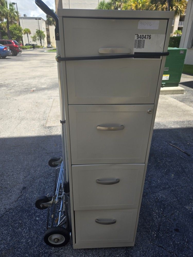4 Drawer File Cabinet With Lock And Key