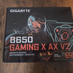 Gigabyte B650 AM5 Gaming X AX V2 ATX Motherboard with wifi