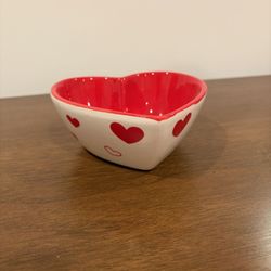 Heart Shaped Ceramic Dish 