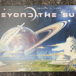 Beyond The Sun Board Game w/3D Organizer