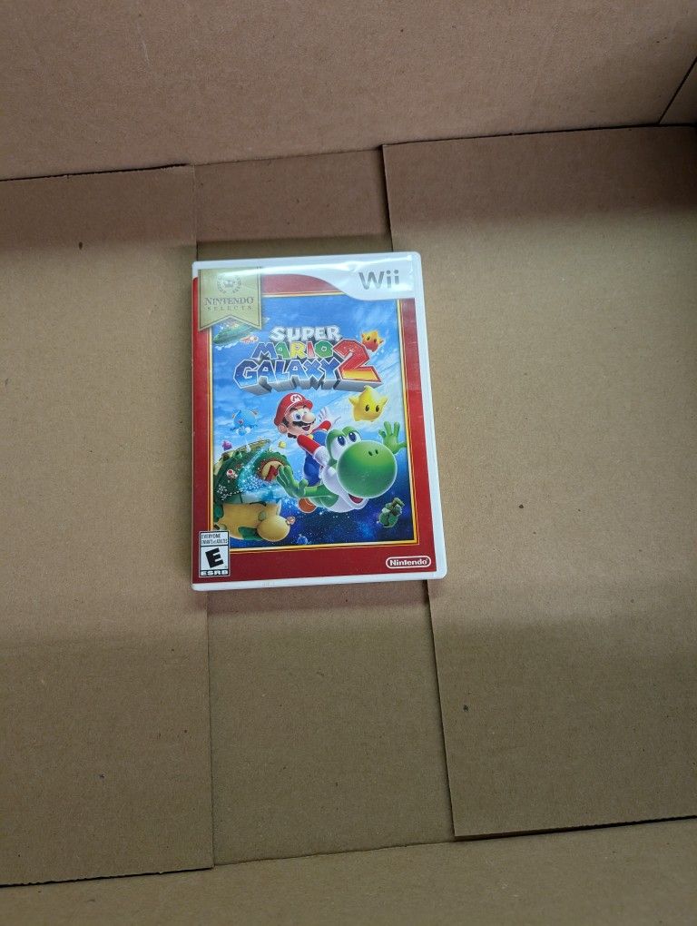 Nintendo Wii Super Mario Galaxy 2 Tested & Working