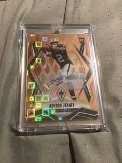 Ashton Jeanty Raiders Rookie Autograph Bronze Pandora Trading Card