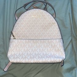 Michael Kors Pink Sheila Backpack.