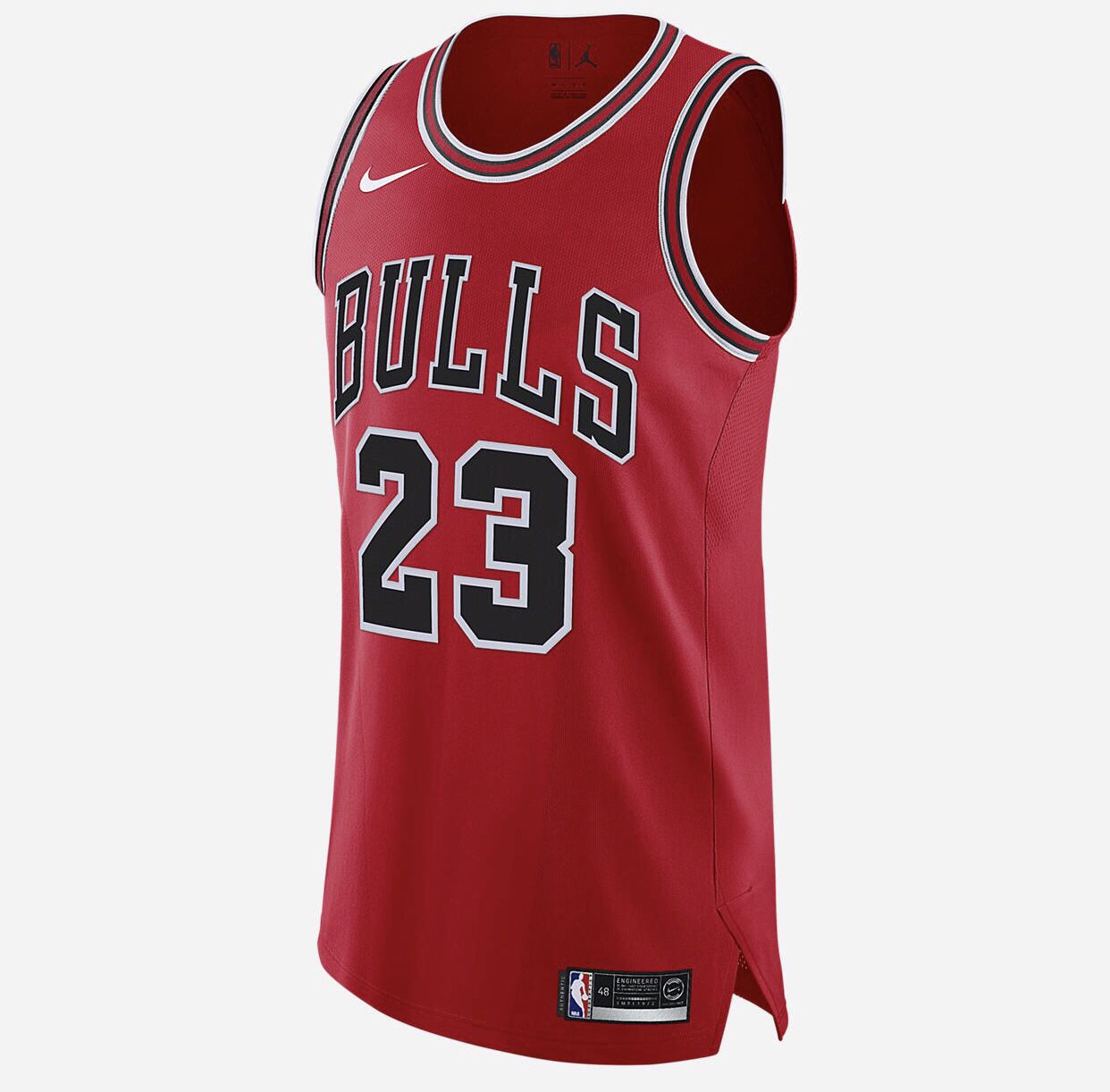 Michael Jordan Black With Red Stripes Chicago Bulls New Jersey Size XL for  Sale in Oswego, IL - OfferUp