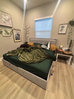 King size bed frame