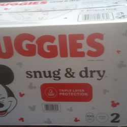 Size 2 Huggies Brand New Boxes 