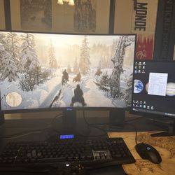 Dell 27in 144hz Curved Monitor