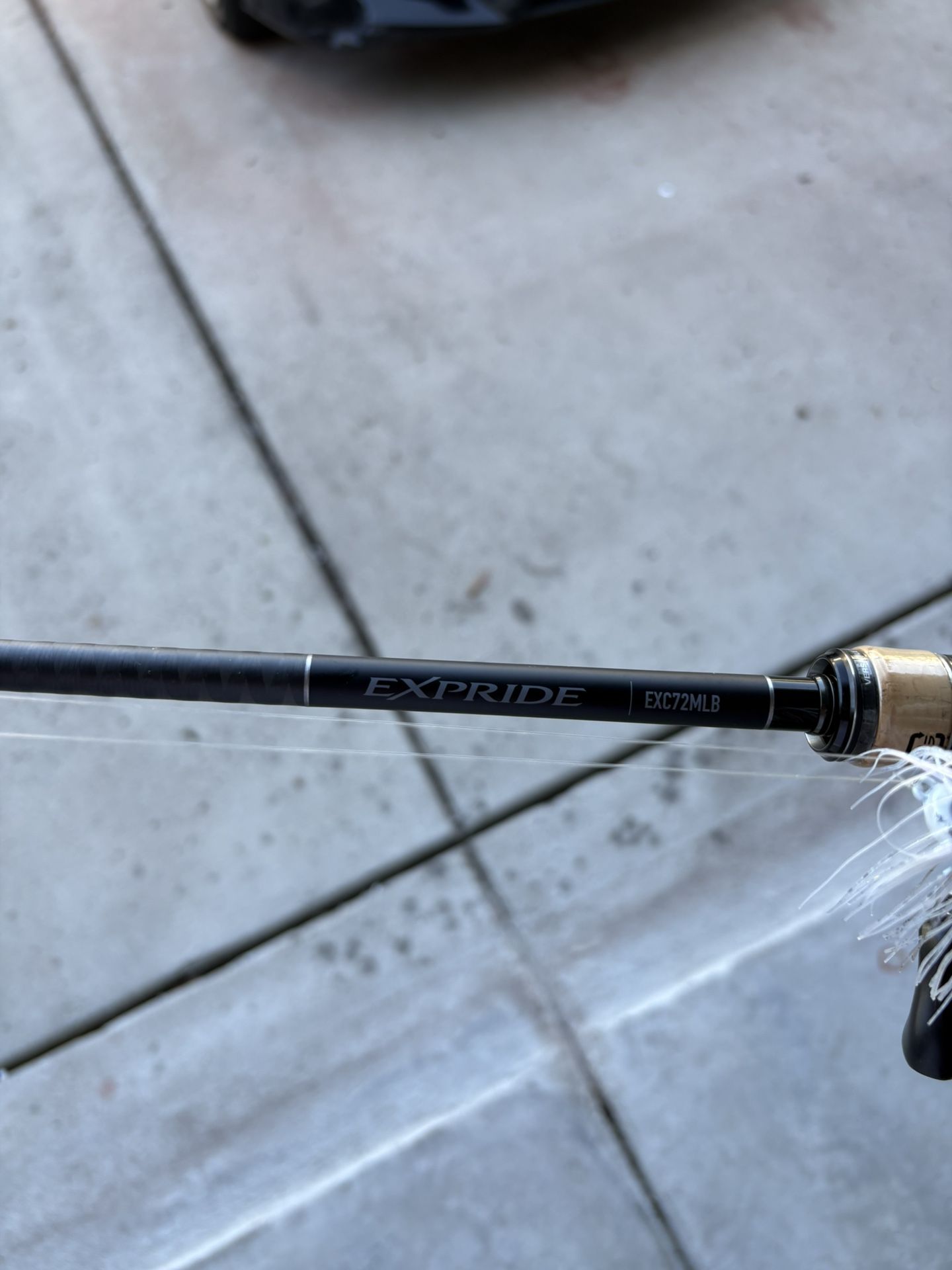 Shimano Expride B 7’2 Medium Light Bait casting Rod 