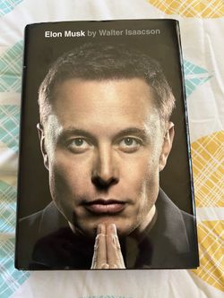 Elon Musk hard cover book