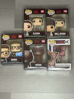 Funko Pop Stranger Things Set of 5