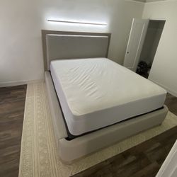 Hennington California King Upholstered Bed (all frame And Free Box Spring) 