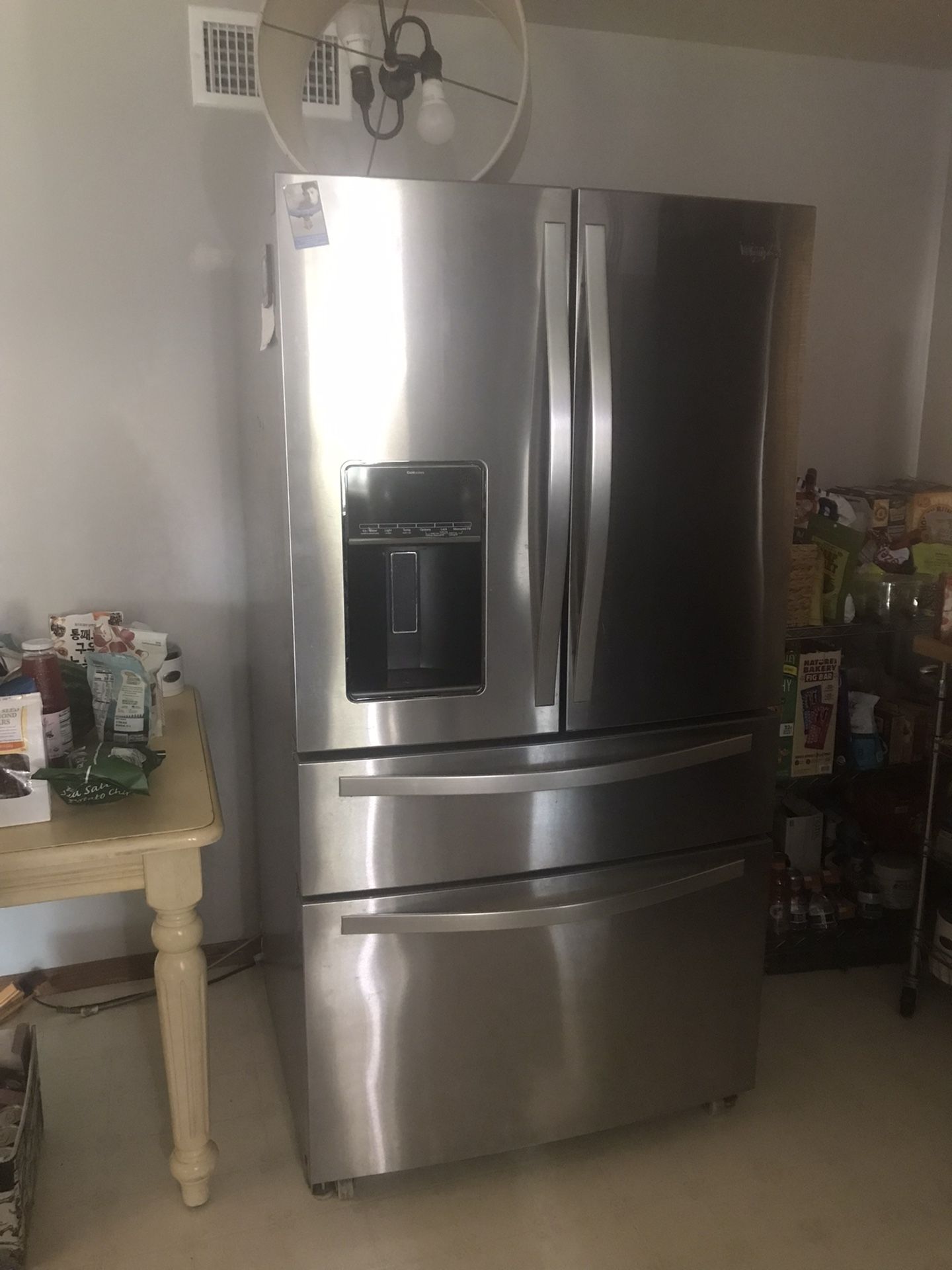 Whirlpool Refrigerator Fridge 4 Door Good Condition