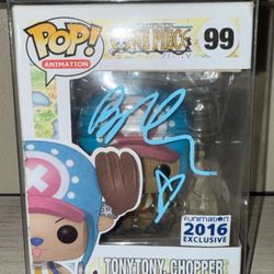 Signed Chopper 2016 Funimation Funko