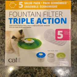 Catit Fountain Filter - 5 Pack