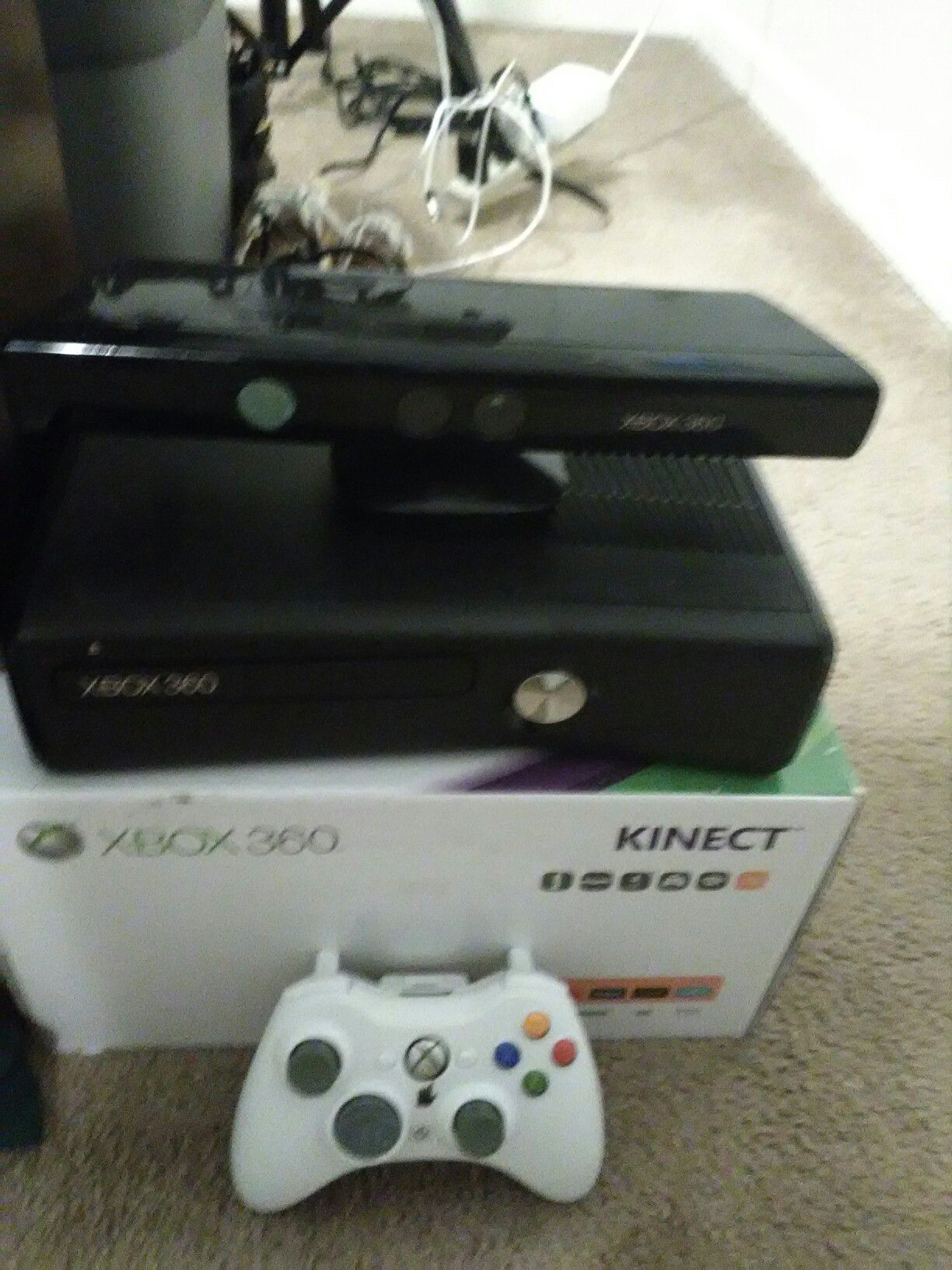 Xbox 360 with Connect & Wireless Controller