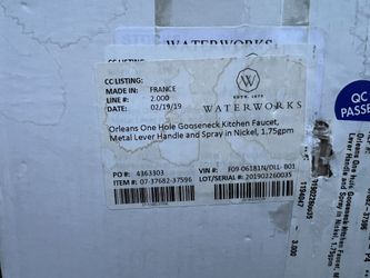 Waterworks Kitchen Faucet