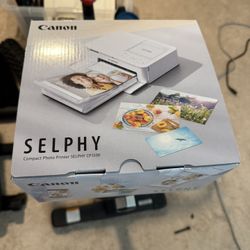 Selphy Compact Photo Printer + Ink