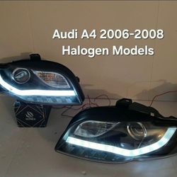 Audi A4 2006-2008 Headlights 
