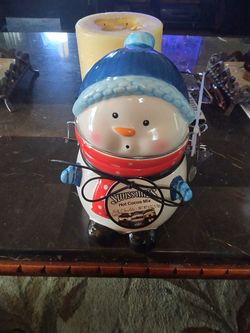 Swissmiss Snowman Coco Container 
