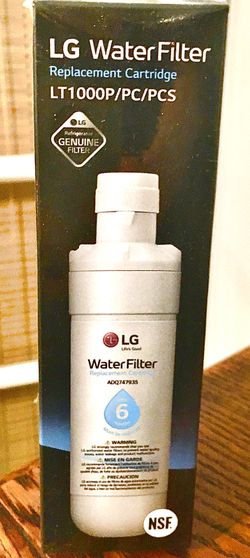 LG REFRIGERATOR WATER FILTER CARTRIDGE FRIDGE SEALED BOX ADQ747935