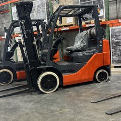 2019 5,000 Pound Propane Forklift Toyota 