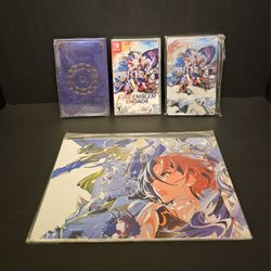 Brand New and Sealed Fire Emblem Engage Bundle - Video Game / Steelbook / Art Cards / Poster