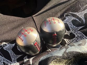 Genuine OEM Honda Civic Si Aluminum / Leather Shift Knob 6MT Weighted