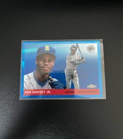 2025 Topps Chrome Platinum Ken Griffey Jr. #405 Blue Prism Seattle Mariners