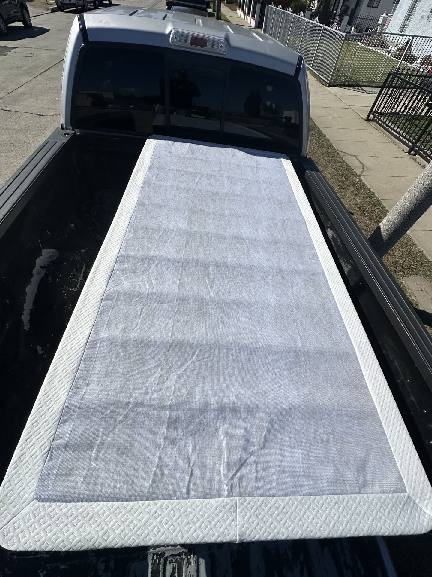 TWIN METAL BOX SPRING SIZE 38”X74” STRONG FRAME