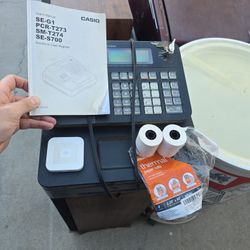 Casio Cash Register And Square Reader