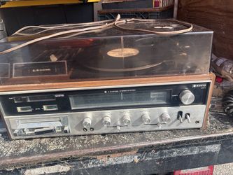 Old record player