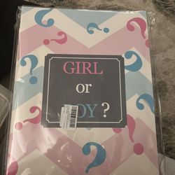 Free Gender Reveal Box