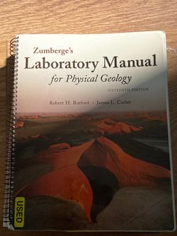 Laboratory Manual for physical Geology