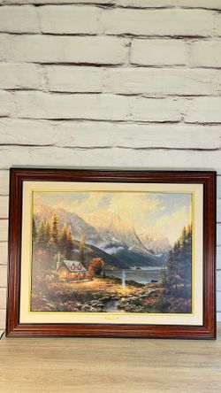 Beginning Of A Perfect Day Thomas Kinkade Art Limited Litho W/ COA
