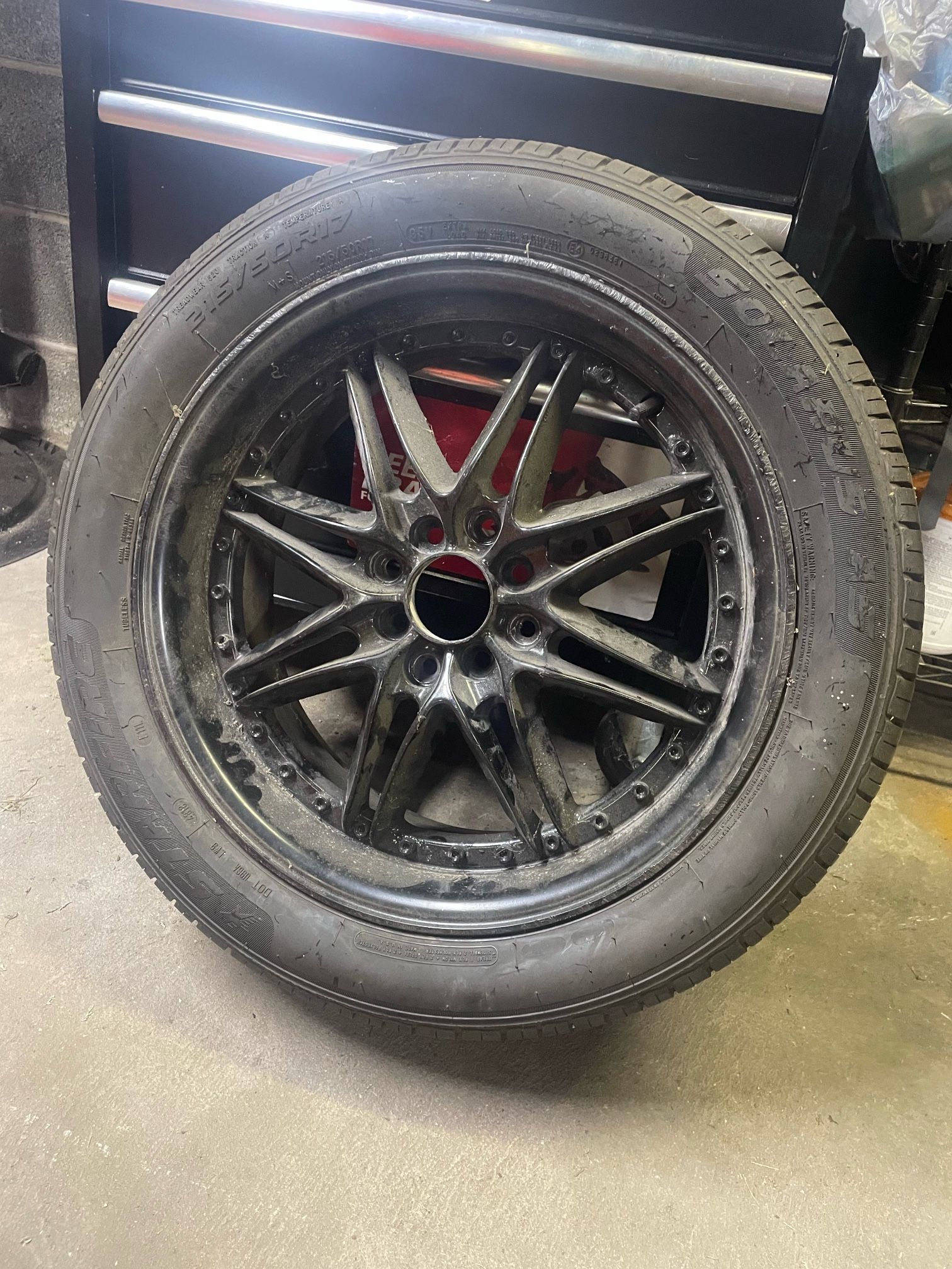 4x 4lug Universal Rims 225/45/17