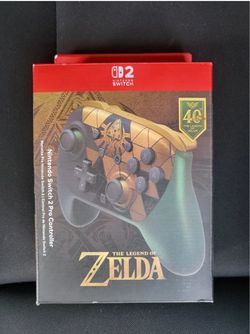 Nintendo Switch™ 2 Pro Controller  – The Legend of Zelda™ – 40th