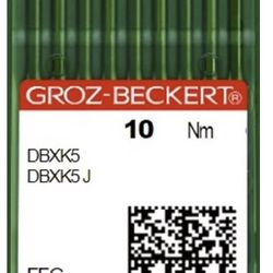 10 Groz-Beckert DBXK5 / DBXK5 J - Ball Point Embroidery Sewing Machine Needles