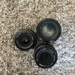 Several Pentax Lenses 