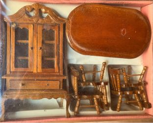 vintage doll furniture , i have hundreds of items just click my profile photo