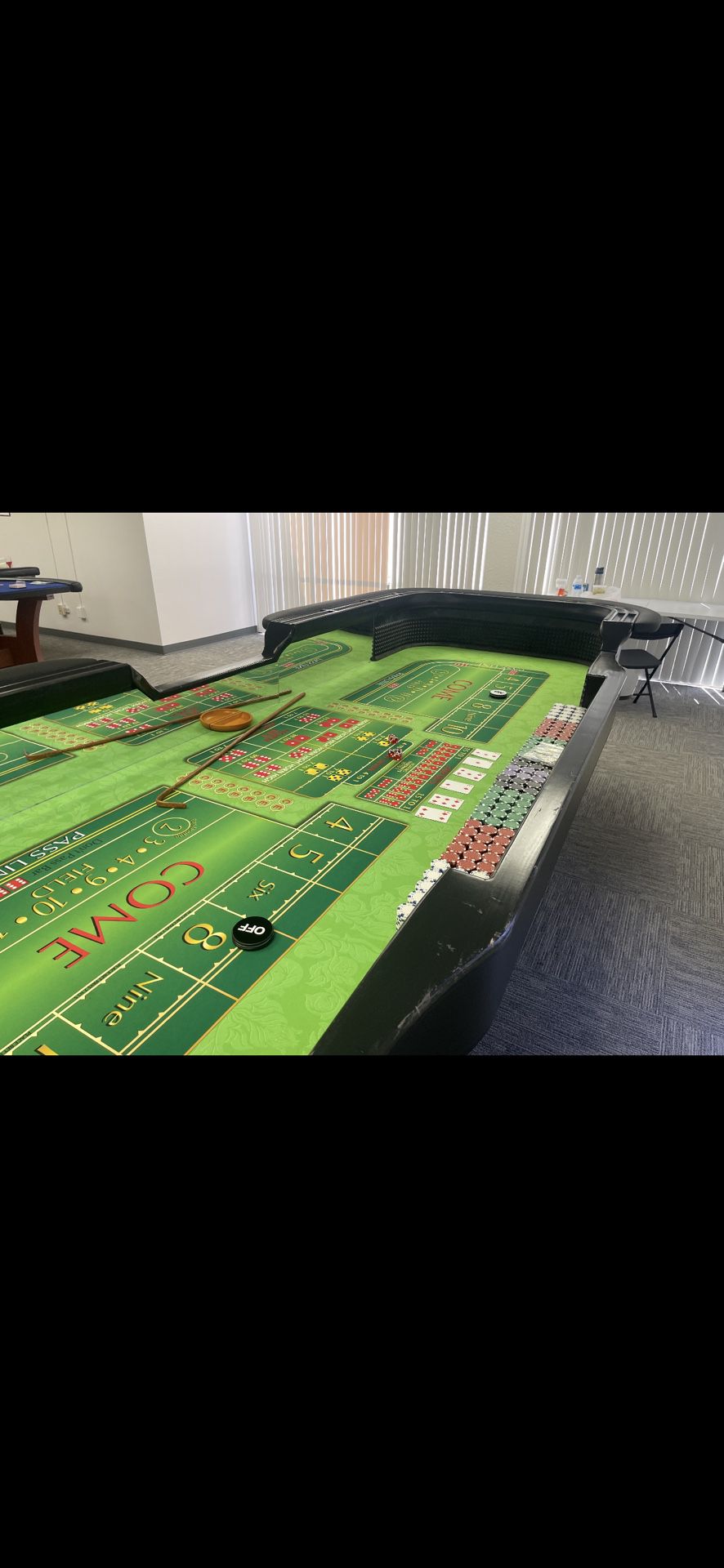 CRAPS TABLE FOR SALE!
